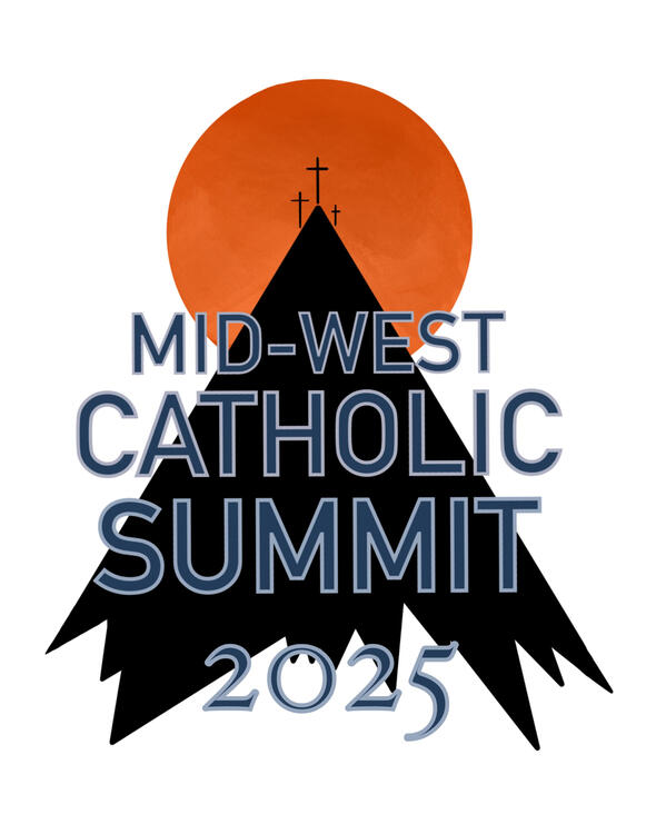 Commissioned Logo for a large Midwest to West Catholic event.