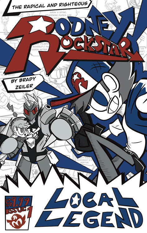 Cover of Rodney Rockstar Comic - 2025
